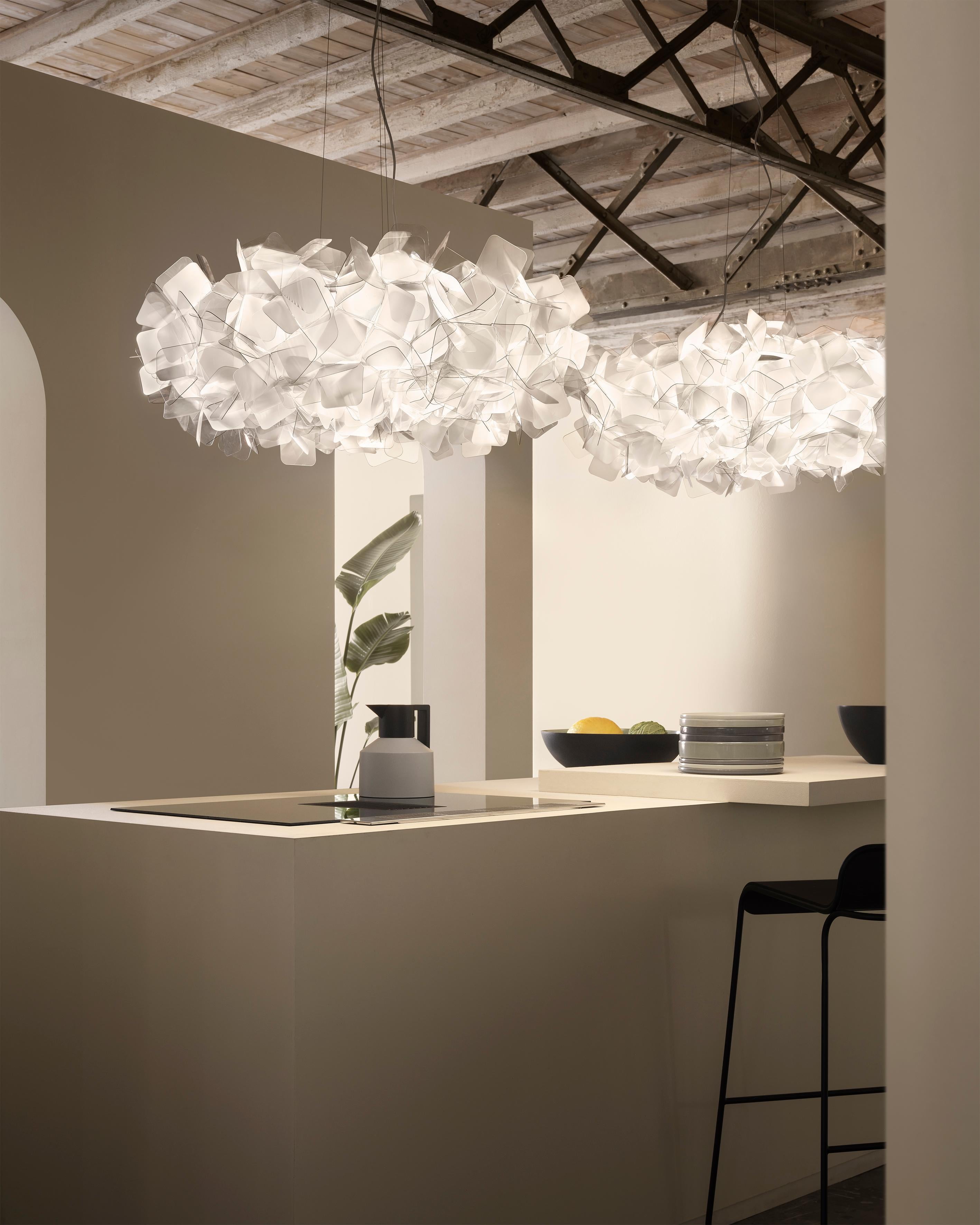 Altro SLAMP Clizia, piccola lampada a sospensione in Fumé di Adriano Rachele in vendita