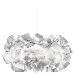 SLAMP Clizia Small Pendant Light in Fumé by Adriano Rachele