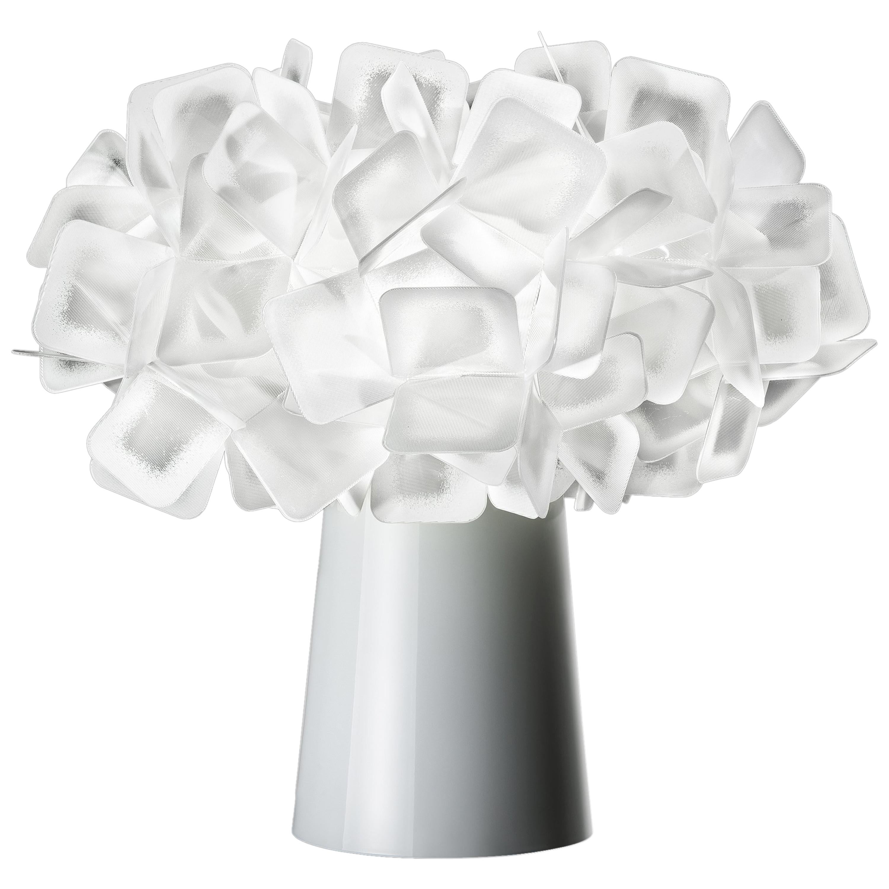 SLAMP Clizia Table Light in White by Adriano Rachele For Sale