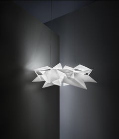 Lámpara colgante Córdoba SLAMP en blanco de Daniel Libeskind