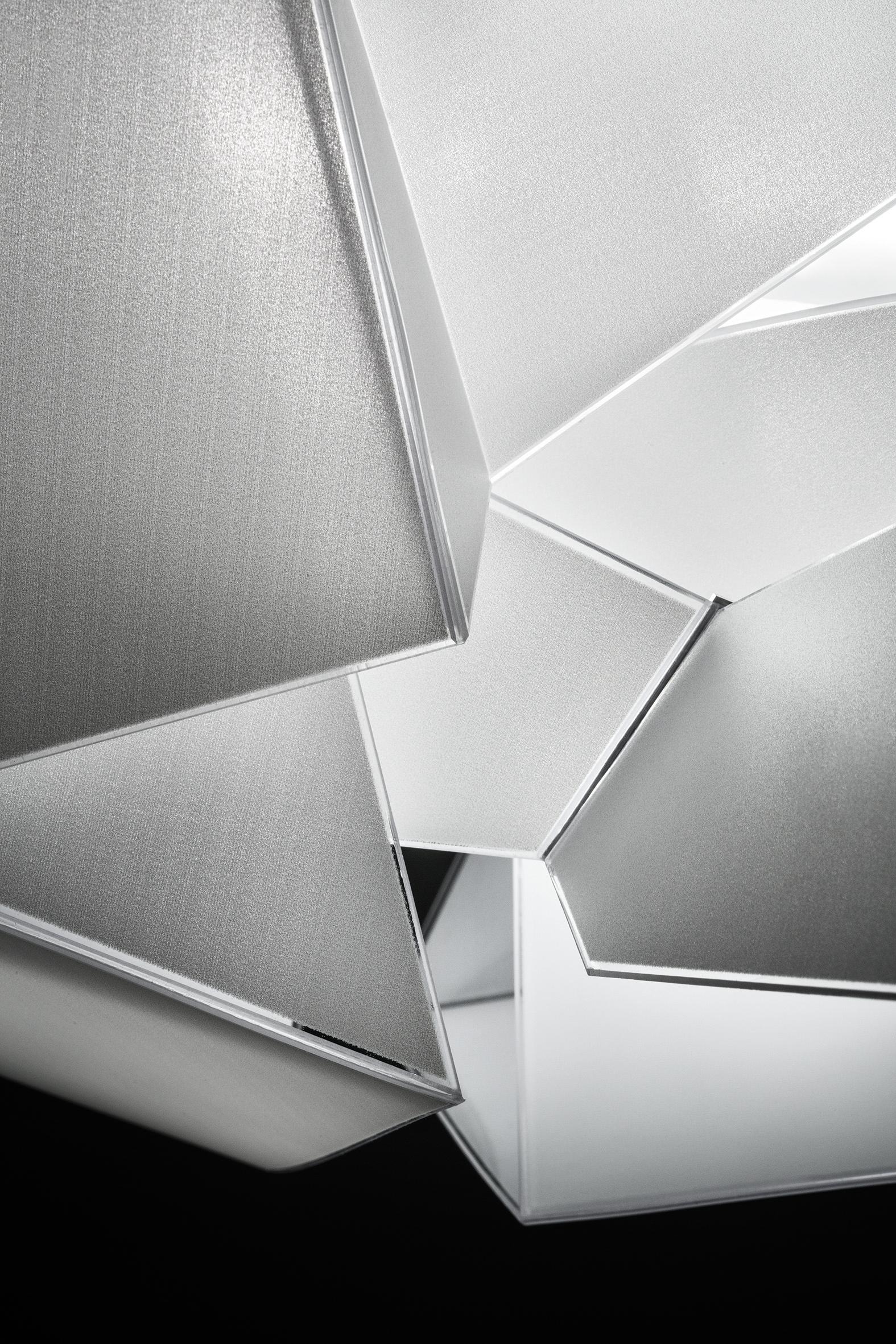 Fatto a mano SLAMP Cordoba - Lampada a sospensione in bianco di Daniel Libeskind in vendita