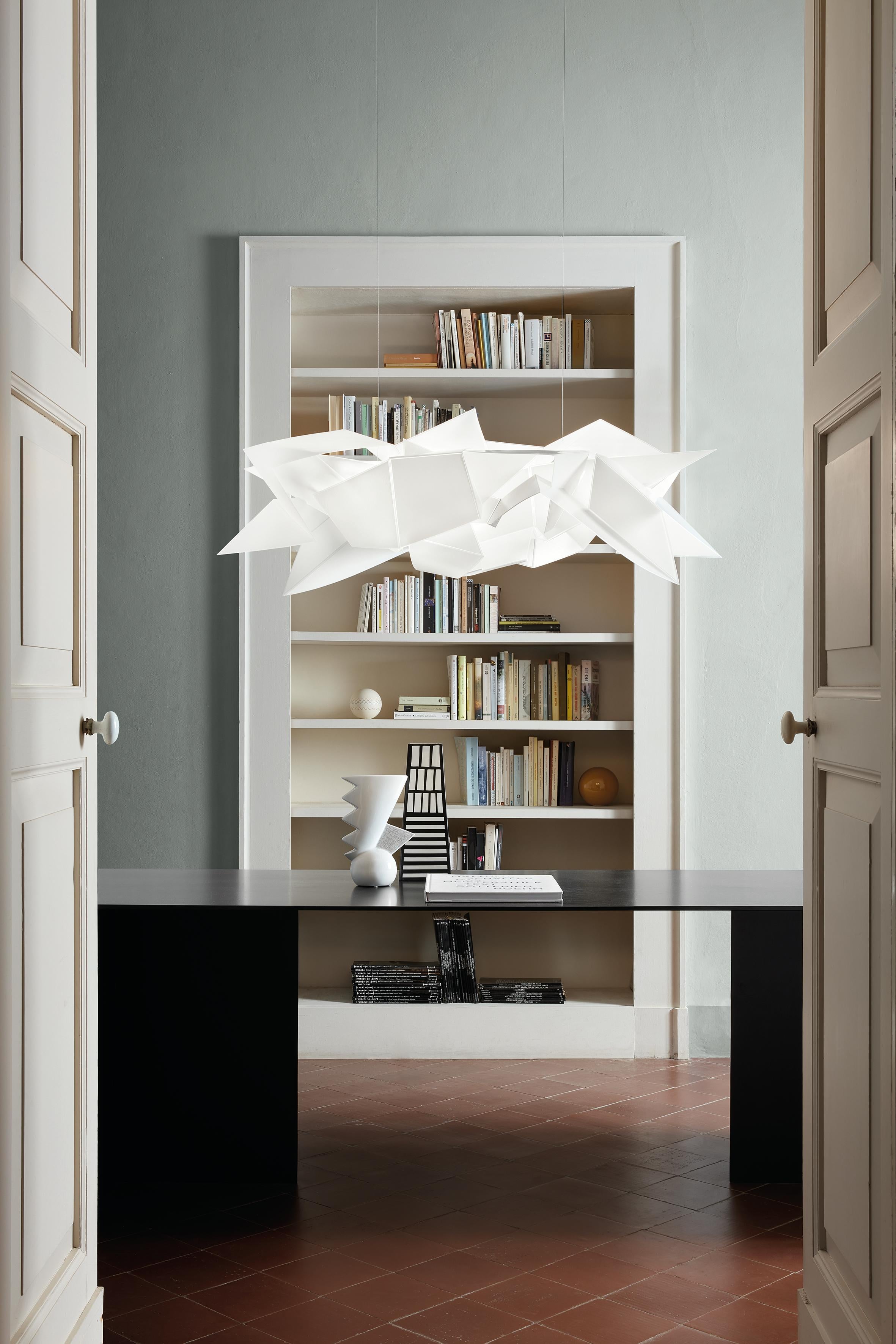 XXI secolo e contemporaneo SLAMP Cordoba - Lampada a sospensione in bianco di Daniel Libeskind in vendita