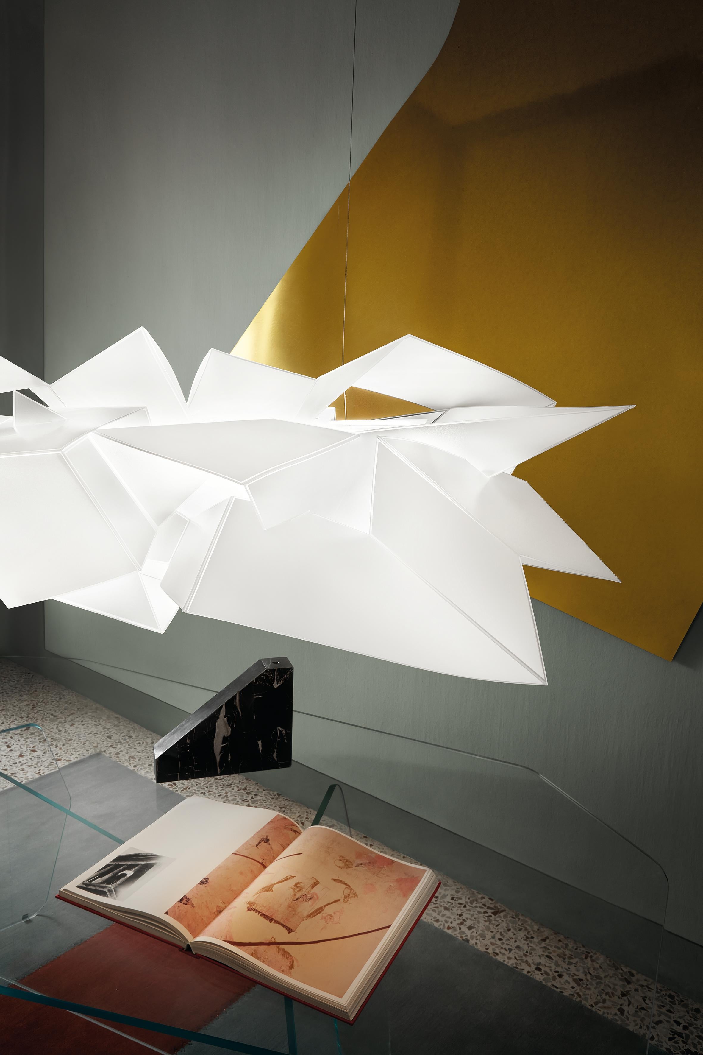 SLAMP Cordoba - Lampada a sospensione in bianco di Daniel Libeskind in vendita 1