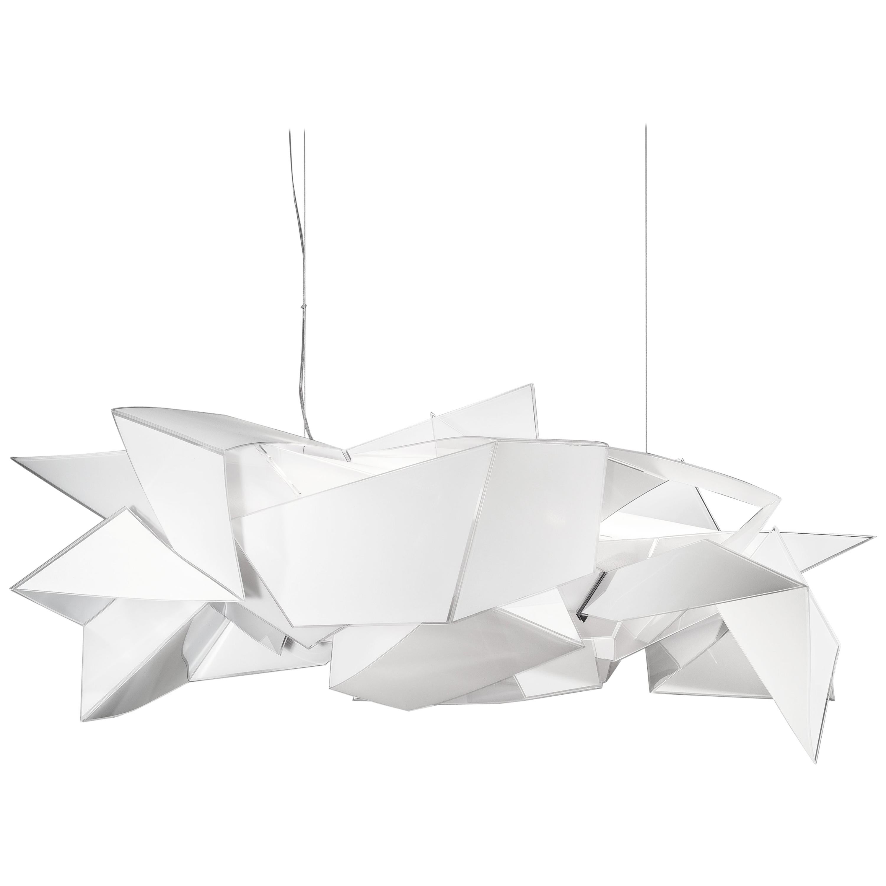 Lampe à suspension SLAMP Cordoba blanche en blanc par Daniel Libeskind en vente