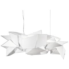Lampe à suspension SLAMP Cordoba blanche en blanc par Daniel Libeskind