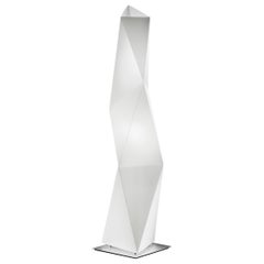 SLAMP Diamond Floor Light in White by Paolucci & Statera