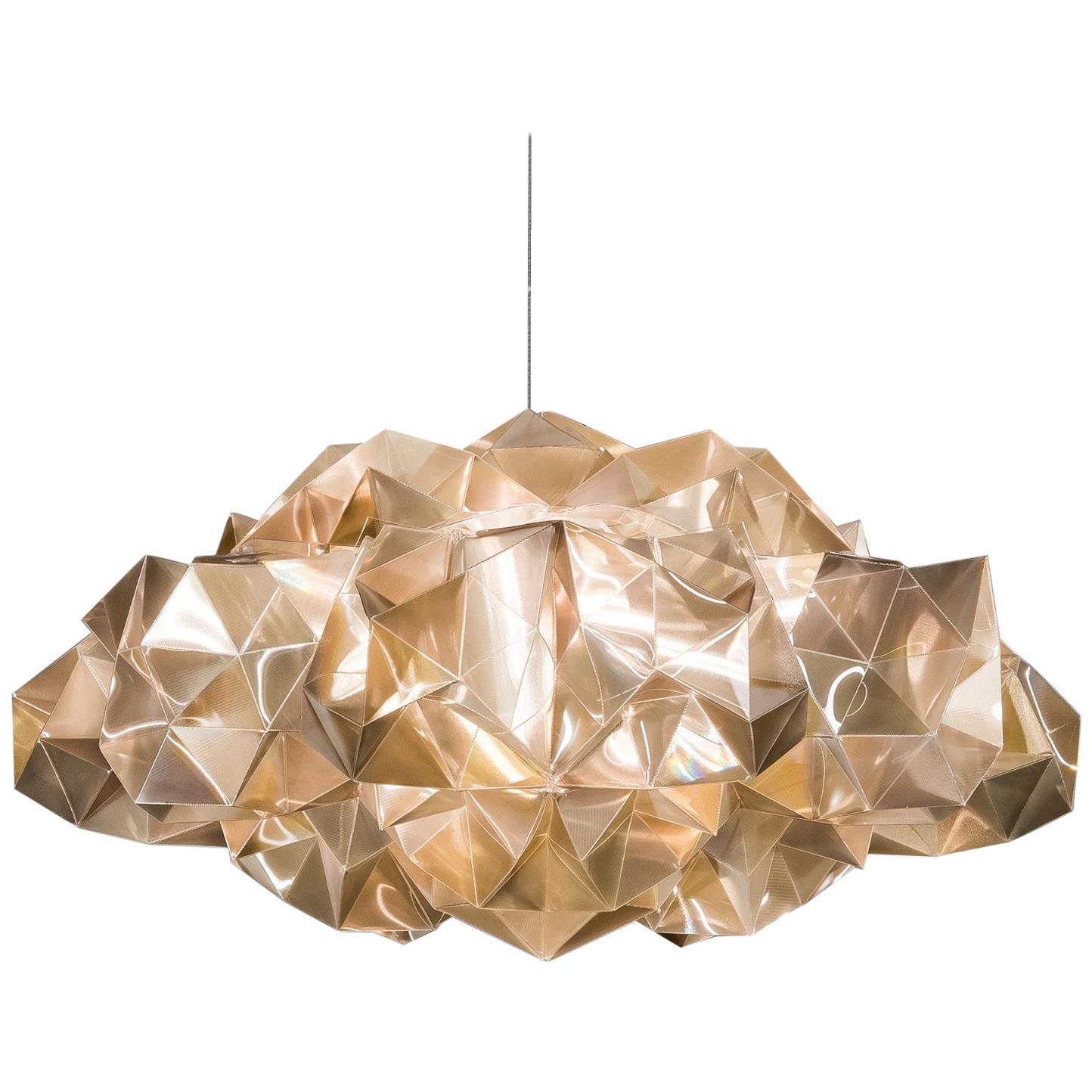 SLAMP Drusa Pendant Light in Velvet by Adriano Rachele  For Sale