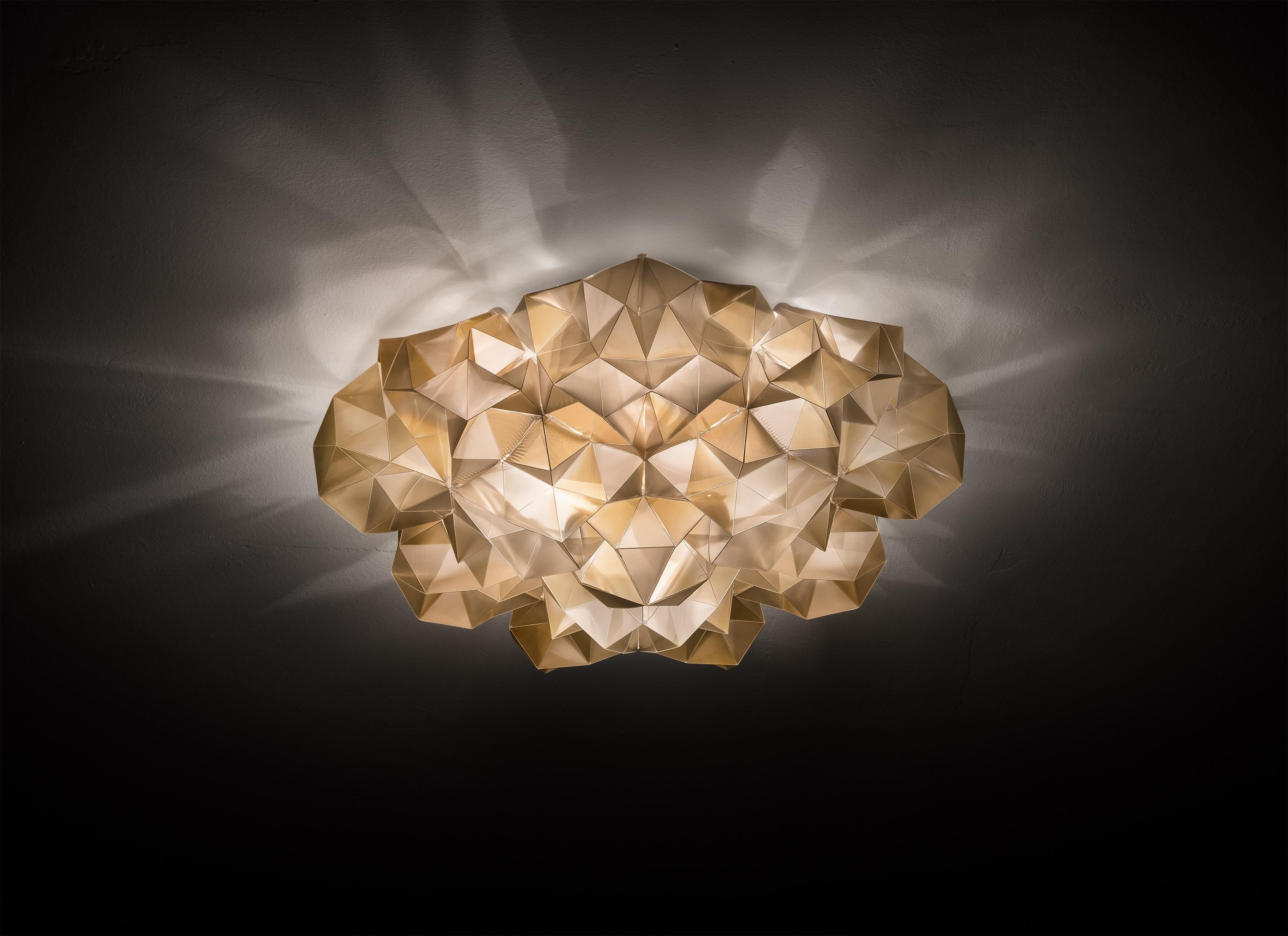 Aplique de pared SLAMP Drusa de terciopelo by Adriano Rachele Moderno en venta