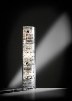 Lampada da terra SLAMP Ecstacity in grigio di Nigel Coates