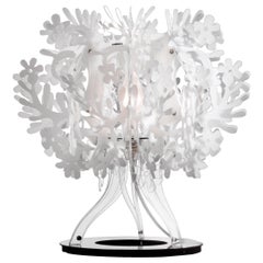 SLAMP Fiorellina Table Light in White by Nigel Coates