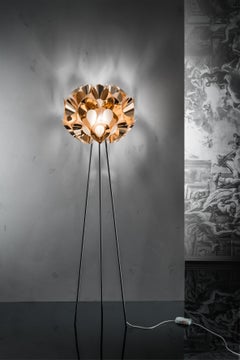 SLAMP Flora Floor Light in Copper by Zanini De Zanine