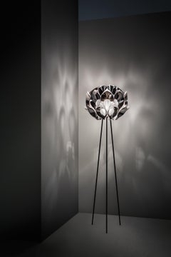 SLAMP Flora Floor Light in Pewter by Zanini De Zanine