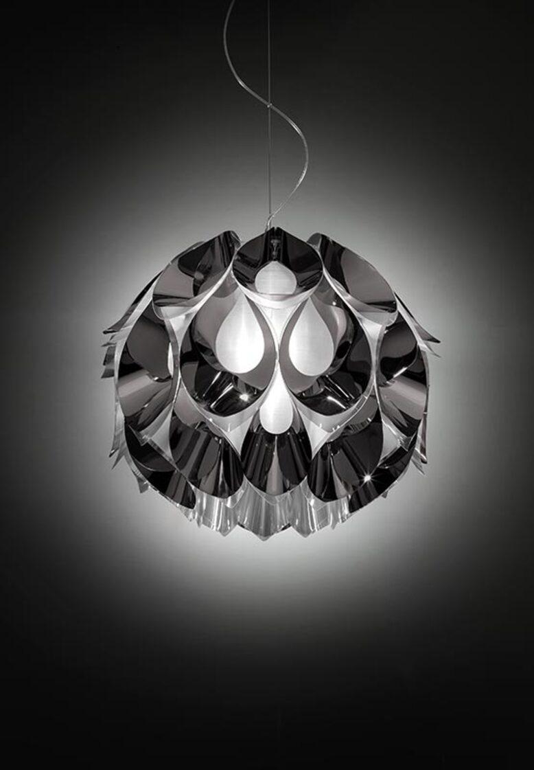 Fatto a mano Slamp Flora Sospensione media in peltro di Zanini de Zanine in vendita