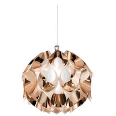 SLAMP Flora Small Pendant Light in Copper by Zanini De Zanine