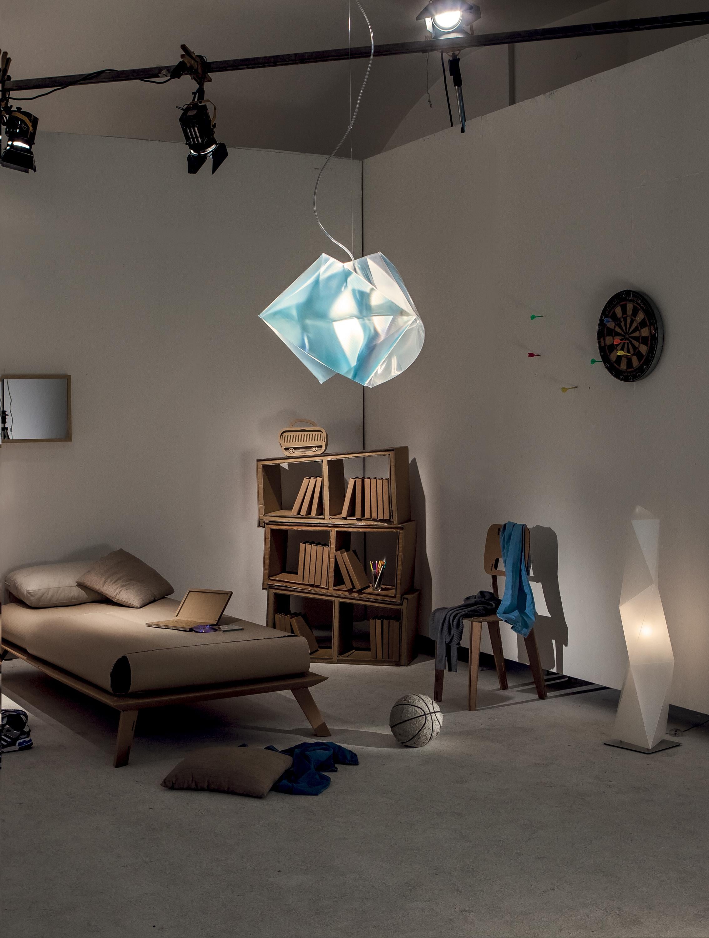 Contemporary SLAMP Gemmy Pendant Light in Amber by Spalletta, Croce, Ragnisco & Wijffels