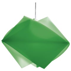 Lampe à suspension SLAMP Gemmy en vert par Spalletta, Croce, Ragnisco & Wijffels