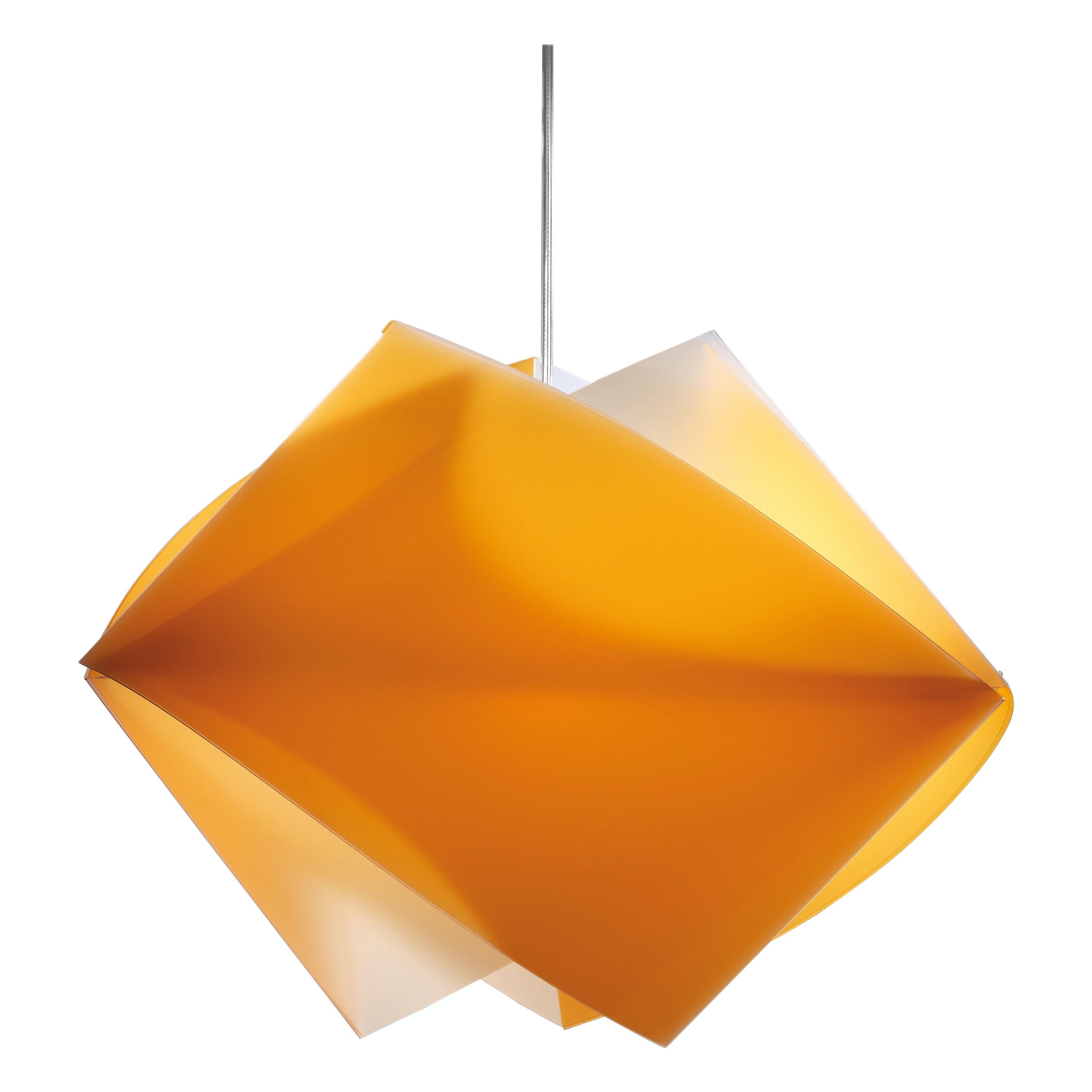 SLAMP Gemmy Pendant Light in Orange by Spalletta, Croce, Ragnisco & Wijffels For Sale