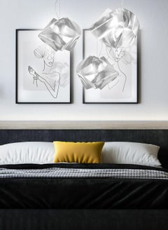 SLAMP Gemmy Suspension Prisma by Spalletta, Croce, Ragnisco & Wijffels