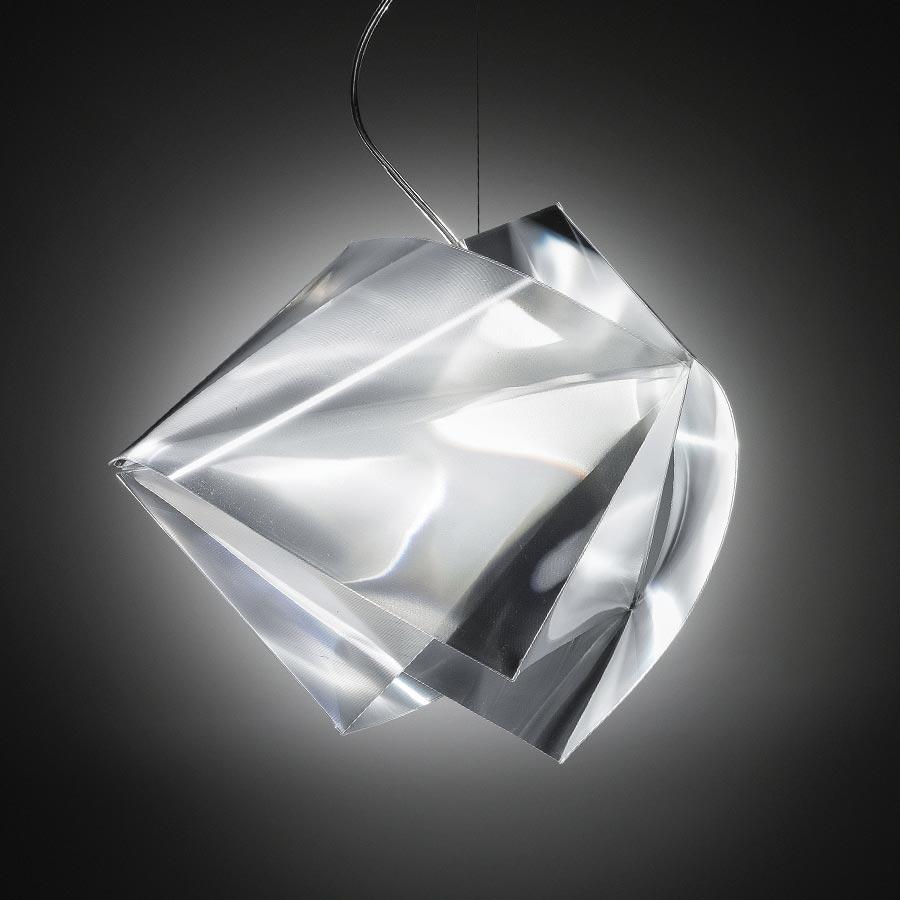 Hand-Crafted SLAMP Gemmy Suspension Prisma by Spalletta, Croce, Ragnisco & Wijffels For Sale