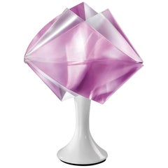 SLAMP Edelstein-Tischleuchte in Amethyst von Spalletta, Croce, Ragnisco & Wijffels