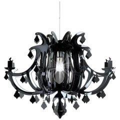 SLAMP Ginetta Pendant Light in Black by Nigel Coates