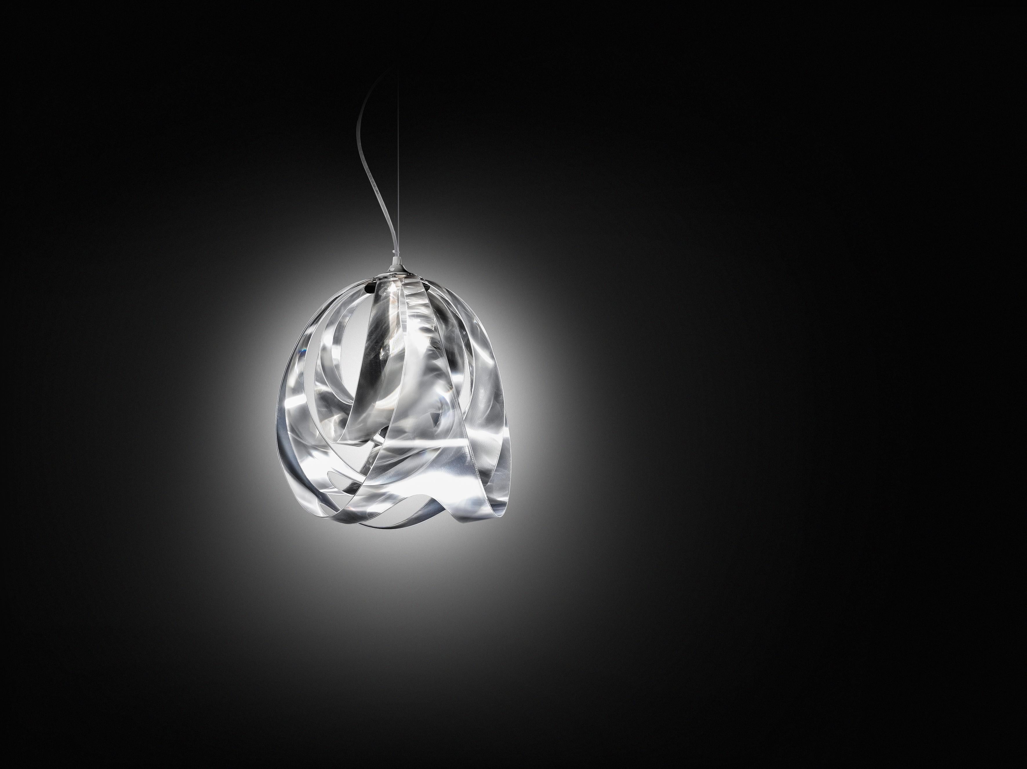 Modern SLAMP Goccia Pendant Light in Prisma by Nigel Coates For Sale