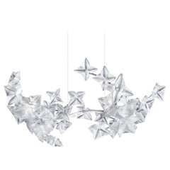 SLAMP Hanami Small Suspension Light  w/ Red Wire by Adriano Rachele