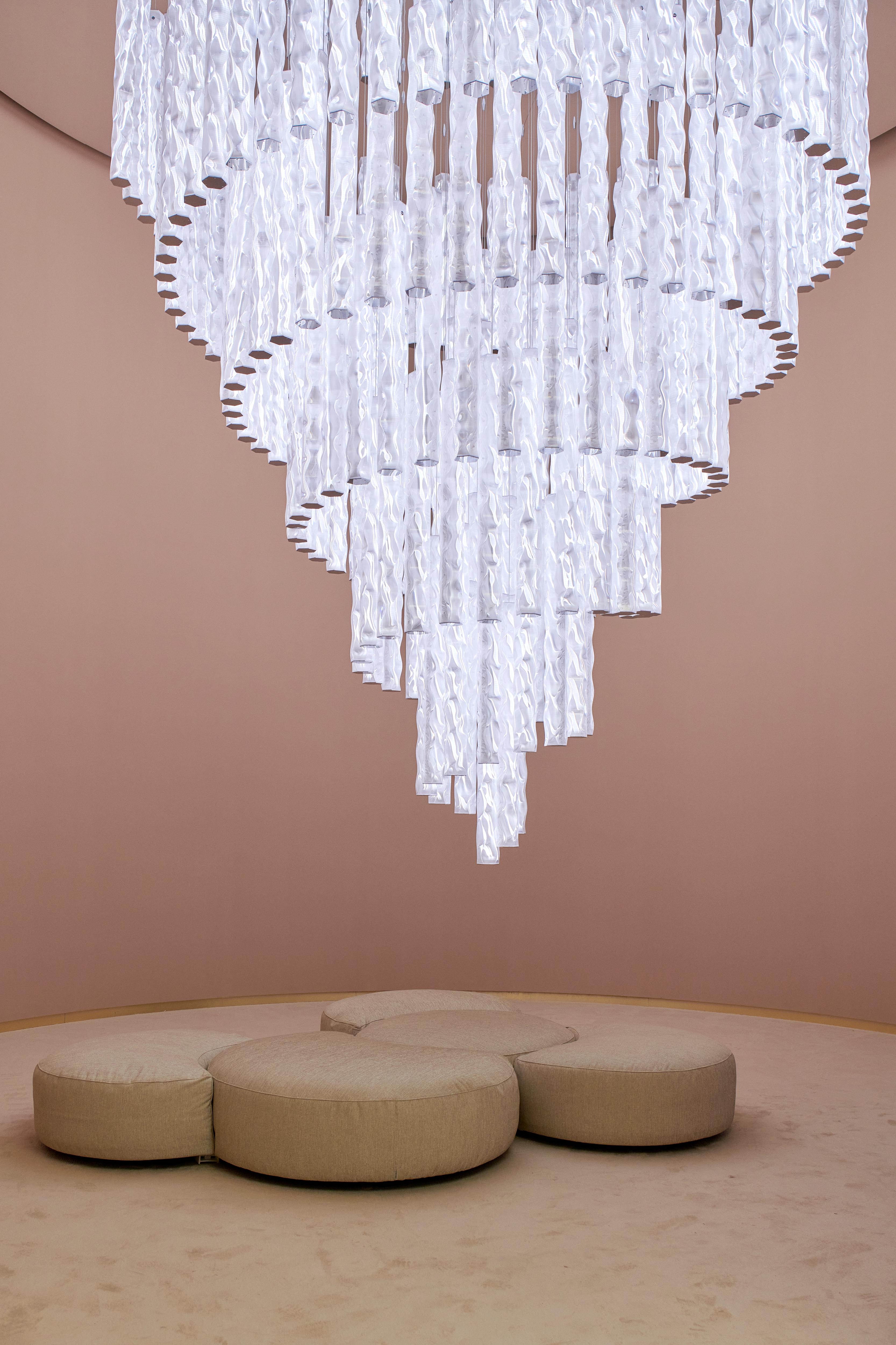XXI secolo e contemporaneo SLAMP Hugo Sospensione (verticale) Di SLAMP reparto creativo in vendita