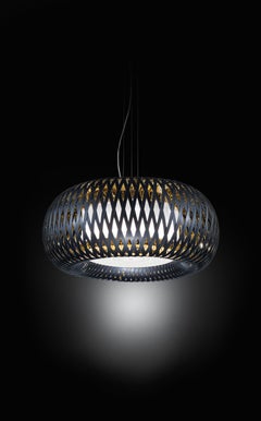 Lámpara Slamp Kalatos Oro Negro de Adriano Rachele