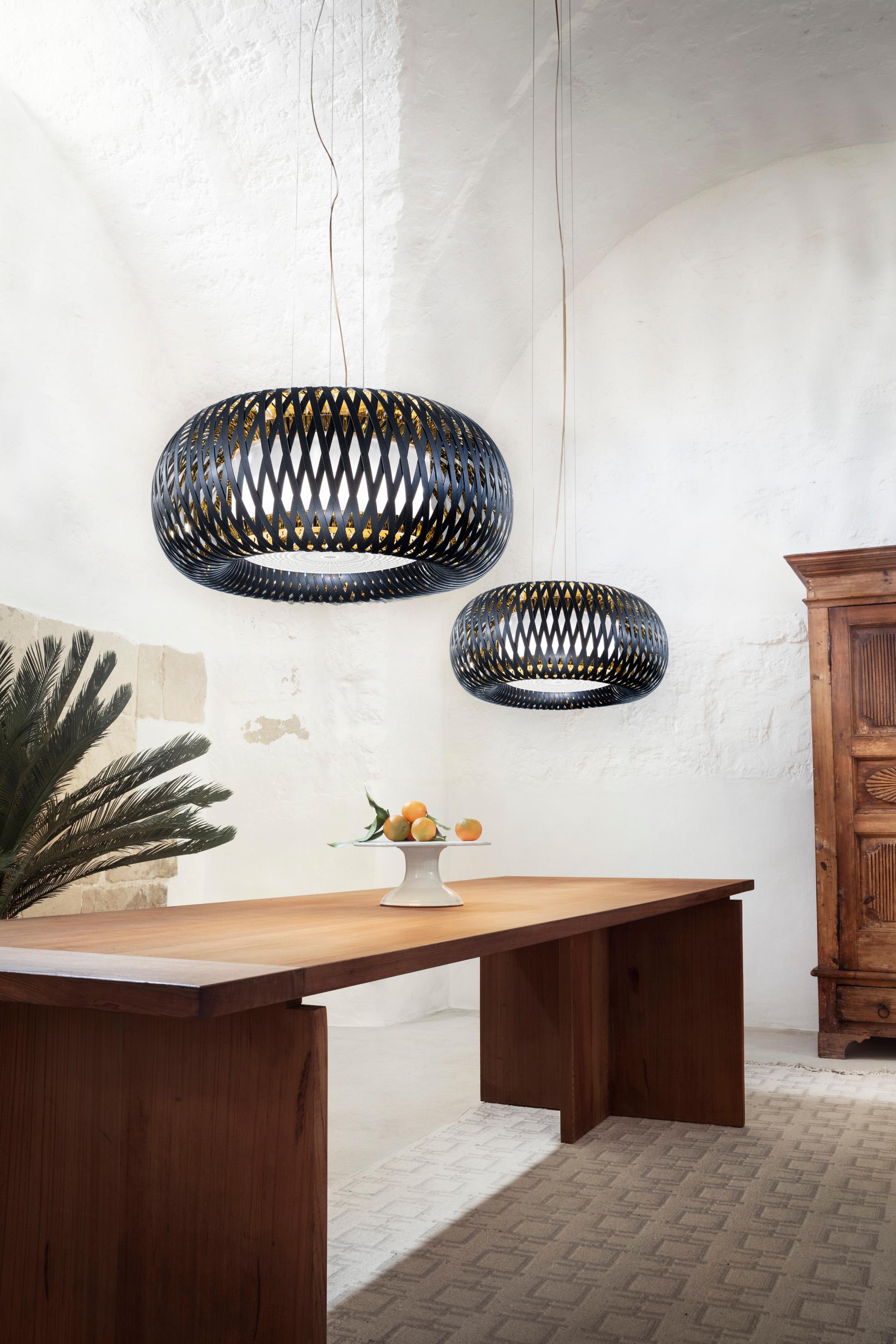 Lámpara Slamp Kalatos Oro Negro de Adriano Rachele en Nuevo estado para la venta en Pomezia, Rome
