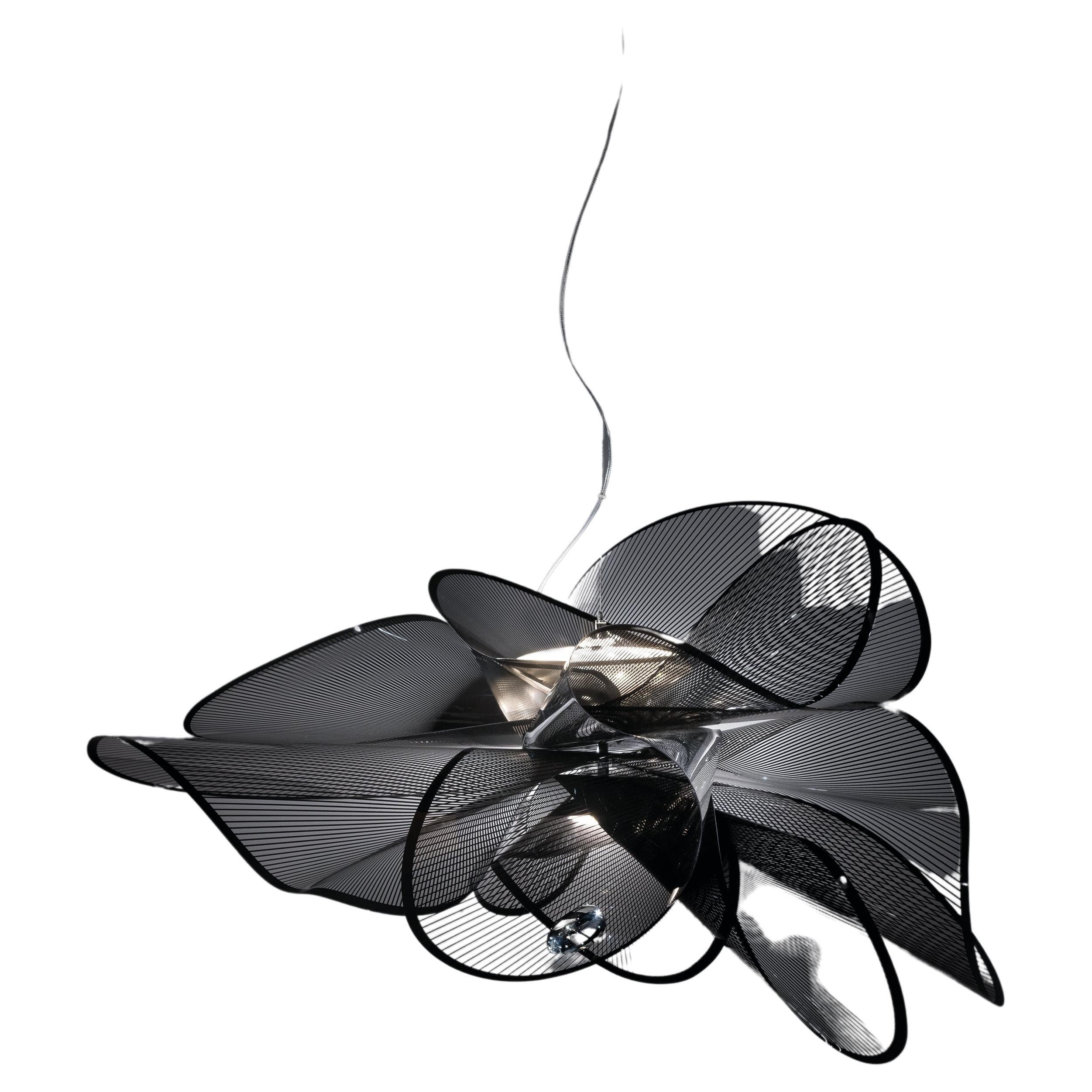 SLAMP La Belle Etoile Suspension - Black Suspension Light by Adriano Rachele For Sale