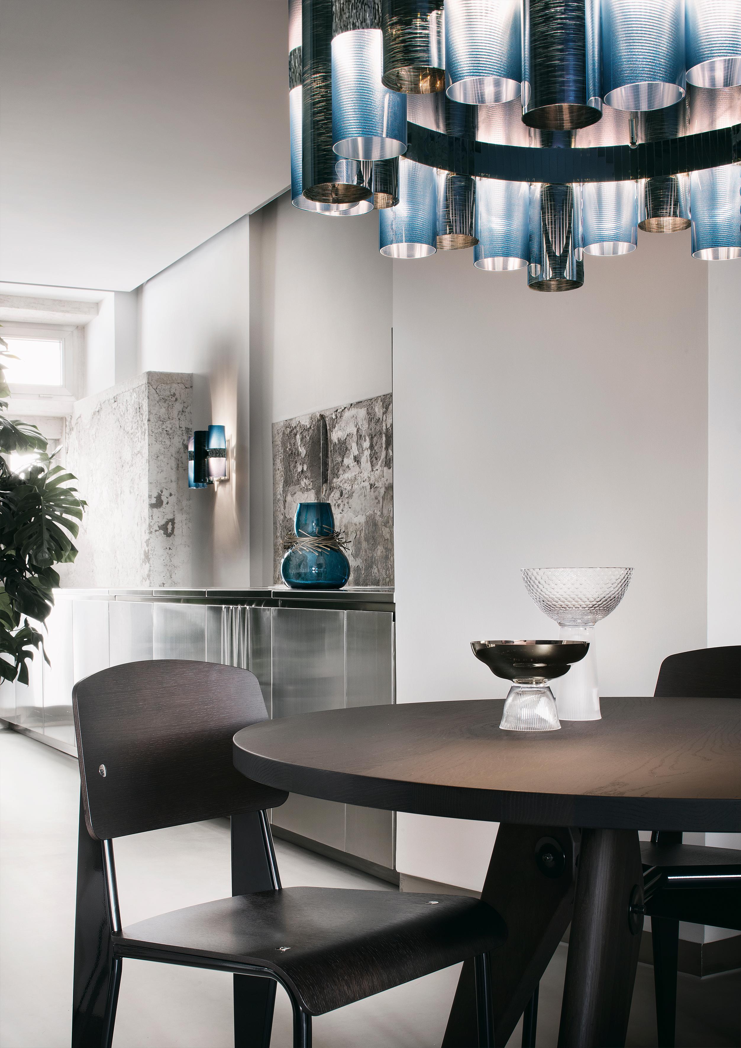 Italiano SLAMP La Lollo Extra Large Pendant Light in Gradient di Lorenza Bozzoli in vendita