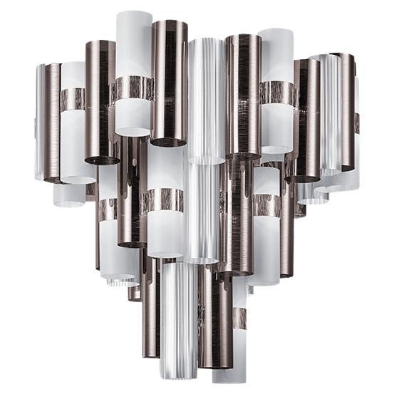SLAMP La Lollo Extra Large Pendentif en étain et blanc de Lorenza Bozzoli en vente