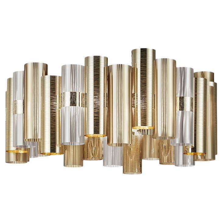 SLAMP La Lollo Large Suspension in Gold  by Lorenza Bozzoli