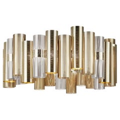 SLAMP La Lollo Large Suspension in Gold  by Lorenza Bozzoli