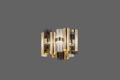 SLAMP La Lollo Medium Suspension in Gold by Lorenza Bozzoli