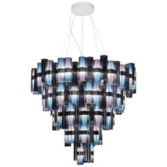 Slamp La Lollona 5-Tier Cascade Chandelier in Gradient by Lorenza Bozzoli