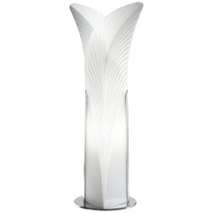 SLAMP Las Palmas - Grand lampadaire blanc en blanc par Jnoas Clementoni