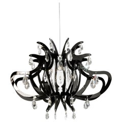 SLAMP Lillibet Pendant Light in Black by Nigel Coates