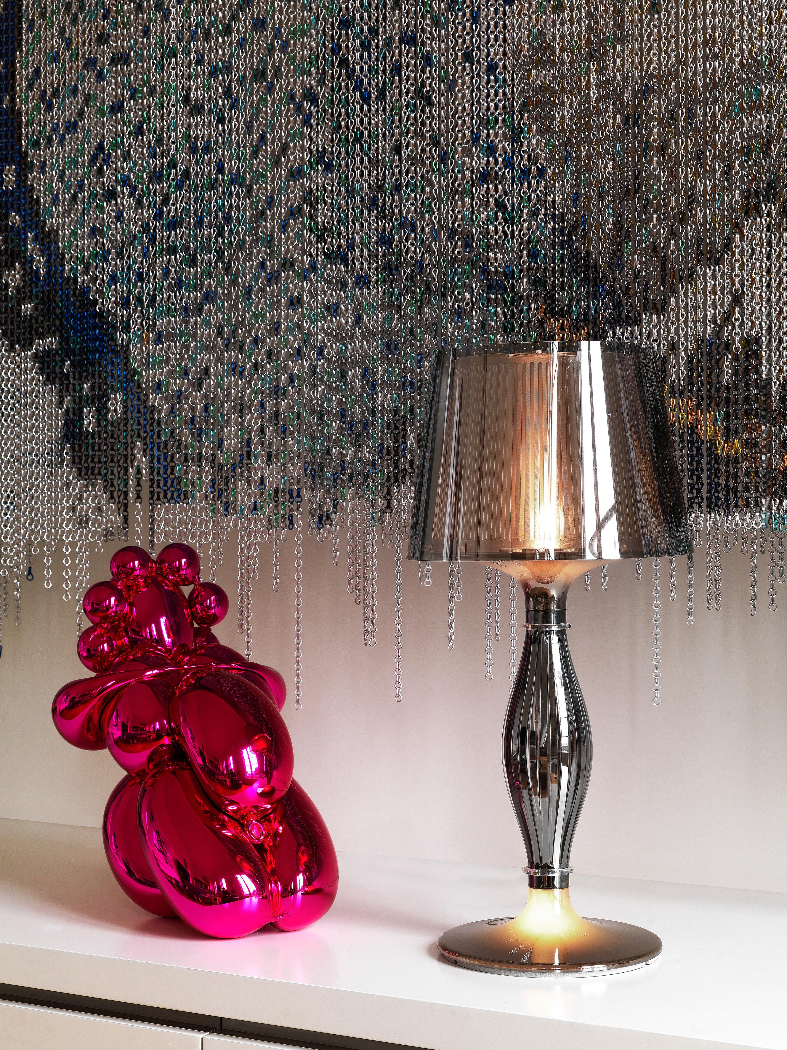 XXIe siècle et contemporain Lampe de table Liza SLAMP en étain par Elisa Giovannoni en vente