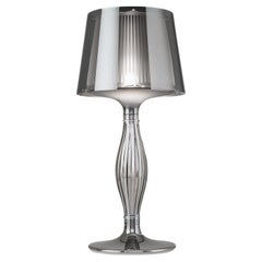 SLAMP Liza Table Light in Pewter by Elisa Giovannoni