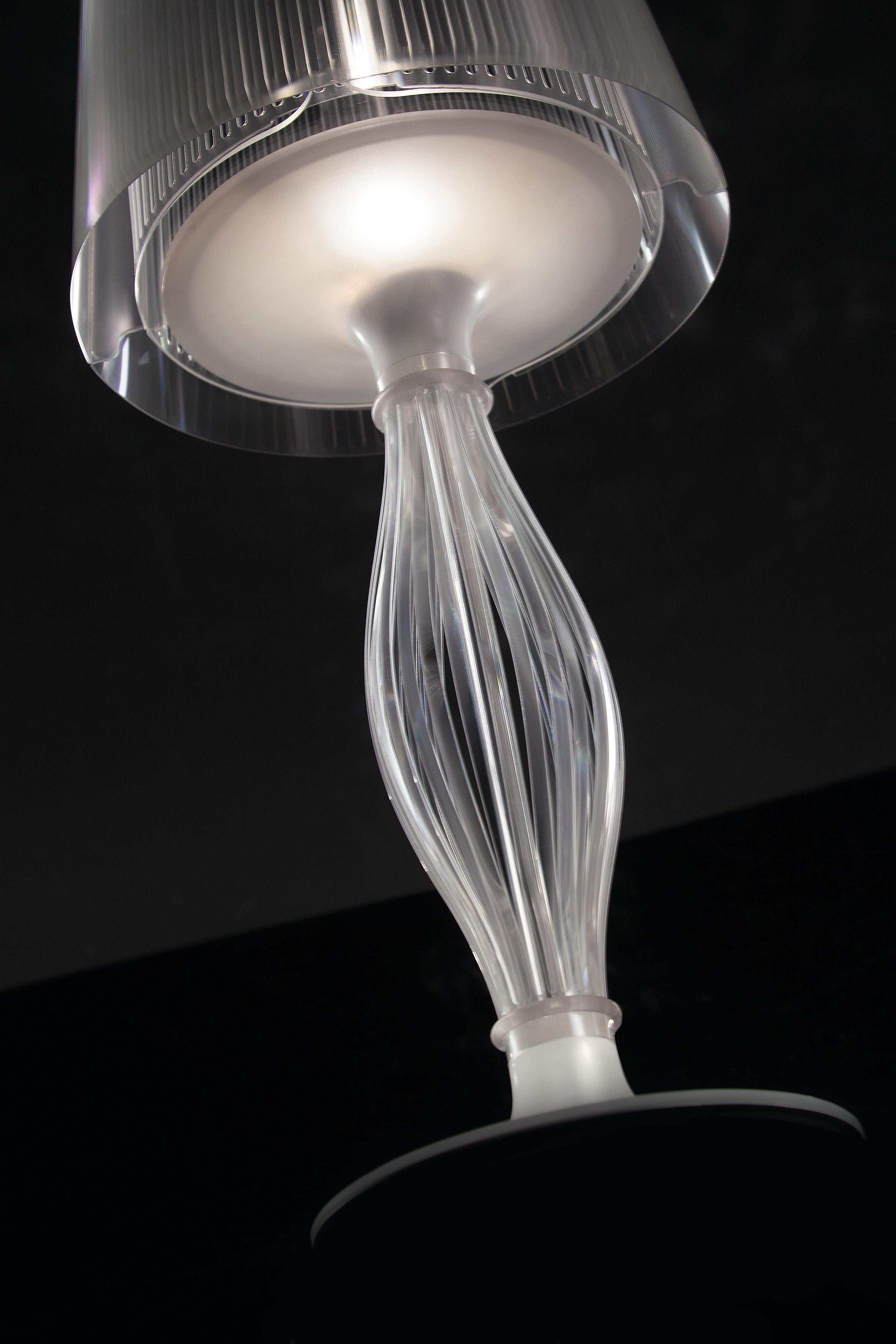 Modern SLAMP Liza Table Light in Prisma By Elisa Giovannoni For Sale
