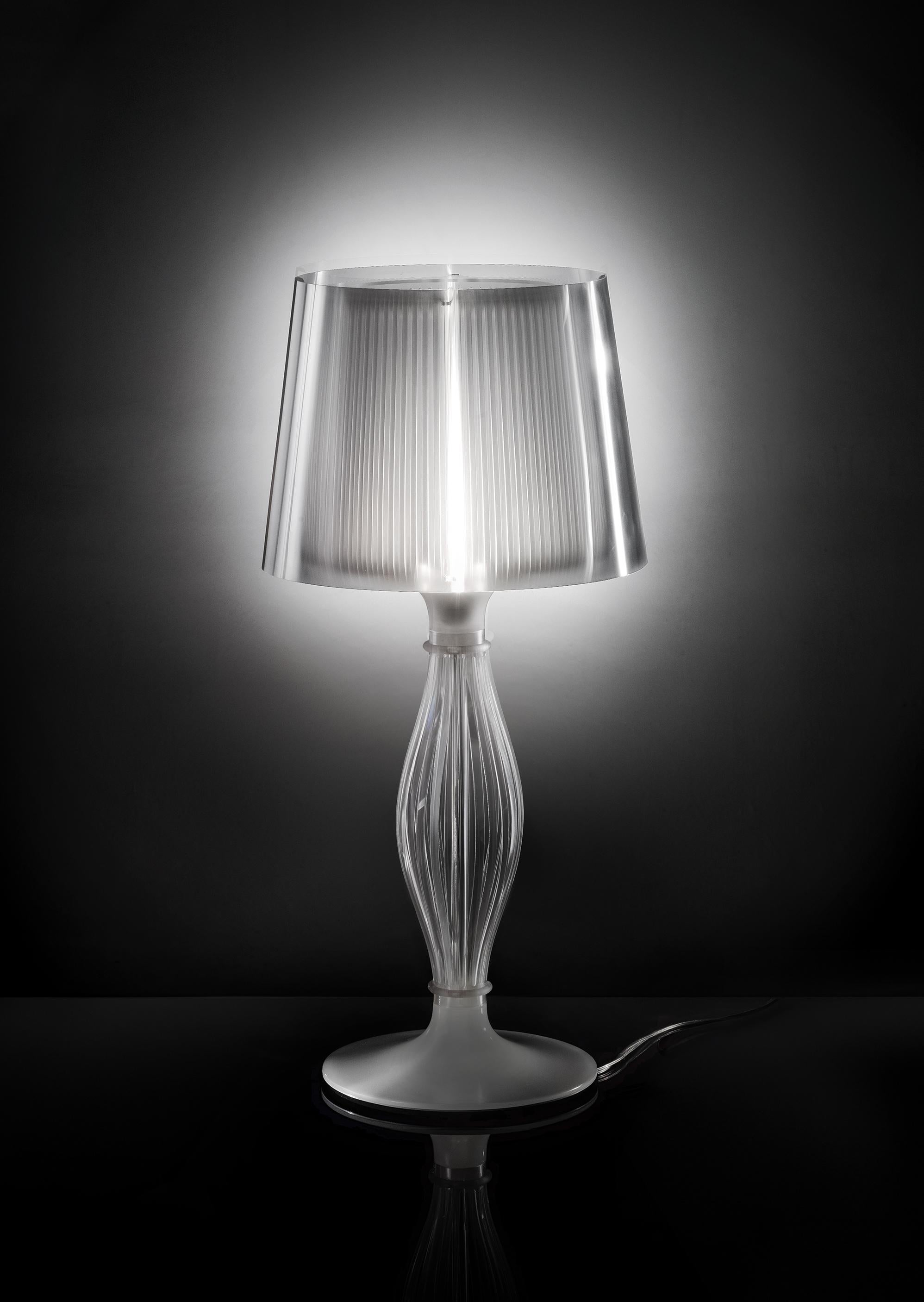 Italian SLAMP Liza Table Light in Prisma By Elisa Giovannoni For Sale