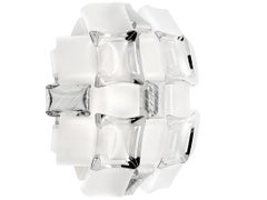 Slamp Mida Applique White/Platinum by Adriano Rachele