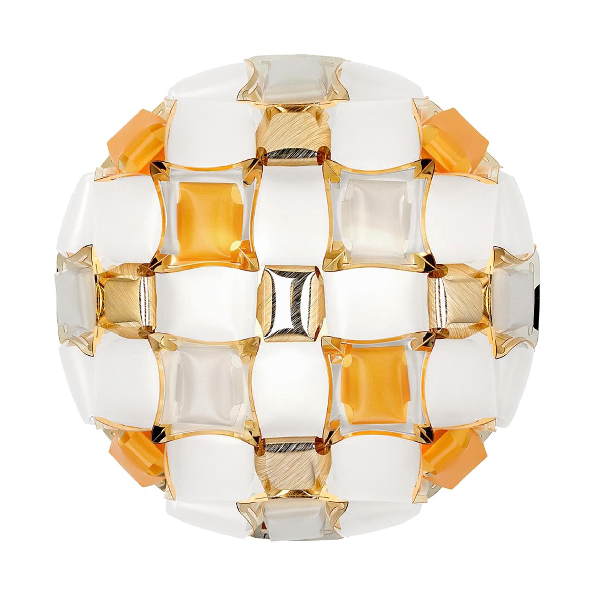 Slamp Mida Wall/Ceiling Light LARGE Amber by Adriano Rachele