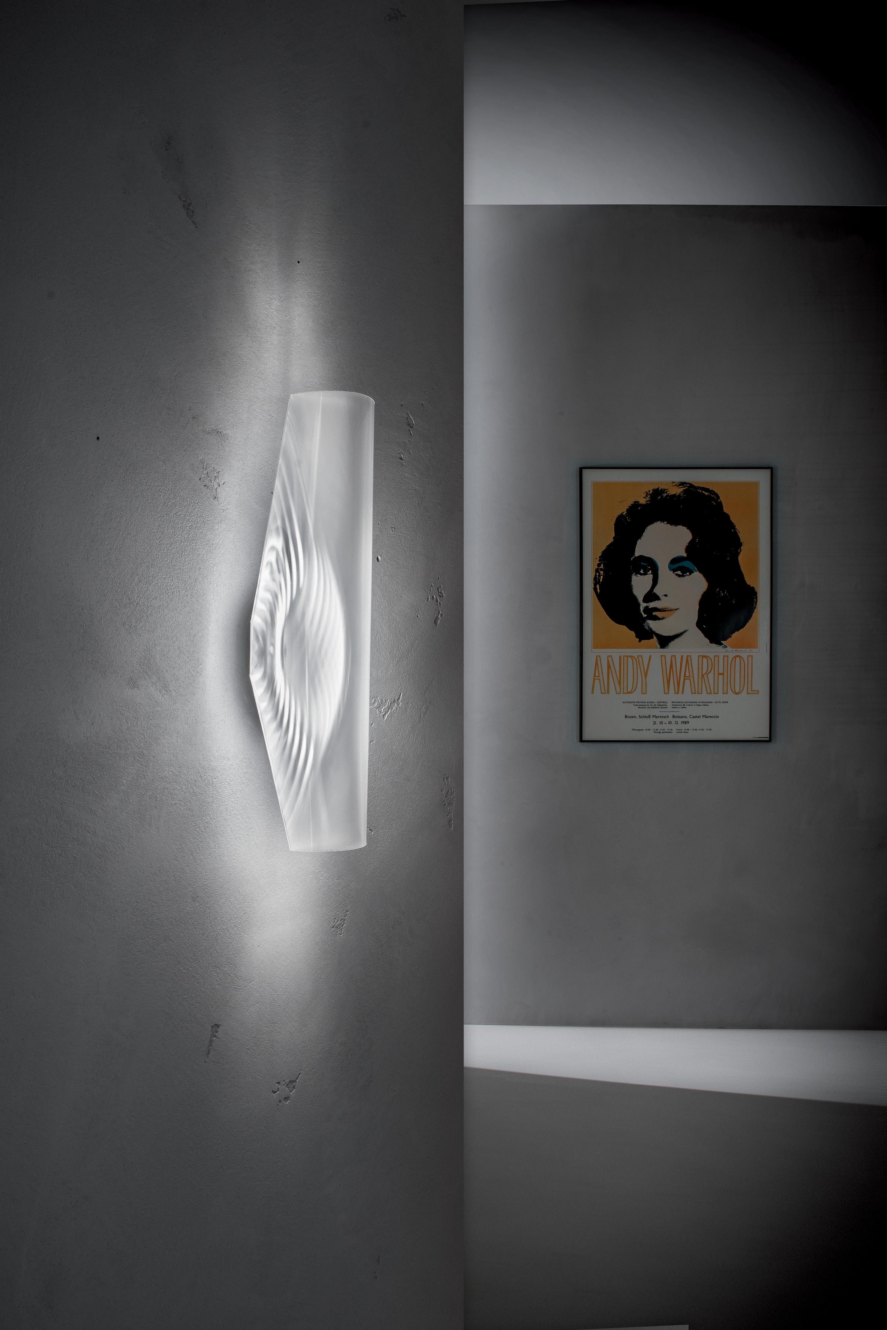 Contemporary SLAMP Mirage Wall Sconce in Prisma by Manuel Wijffels