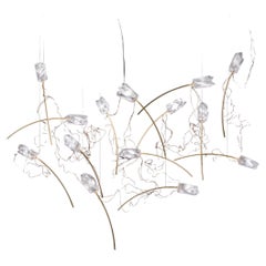 Lampe à suspension linéaire Tulip 14 de Marc Sadler