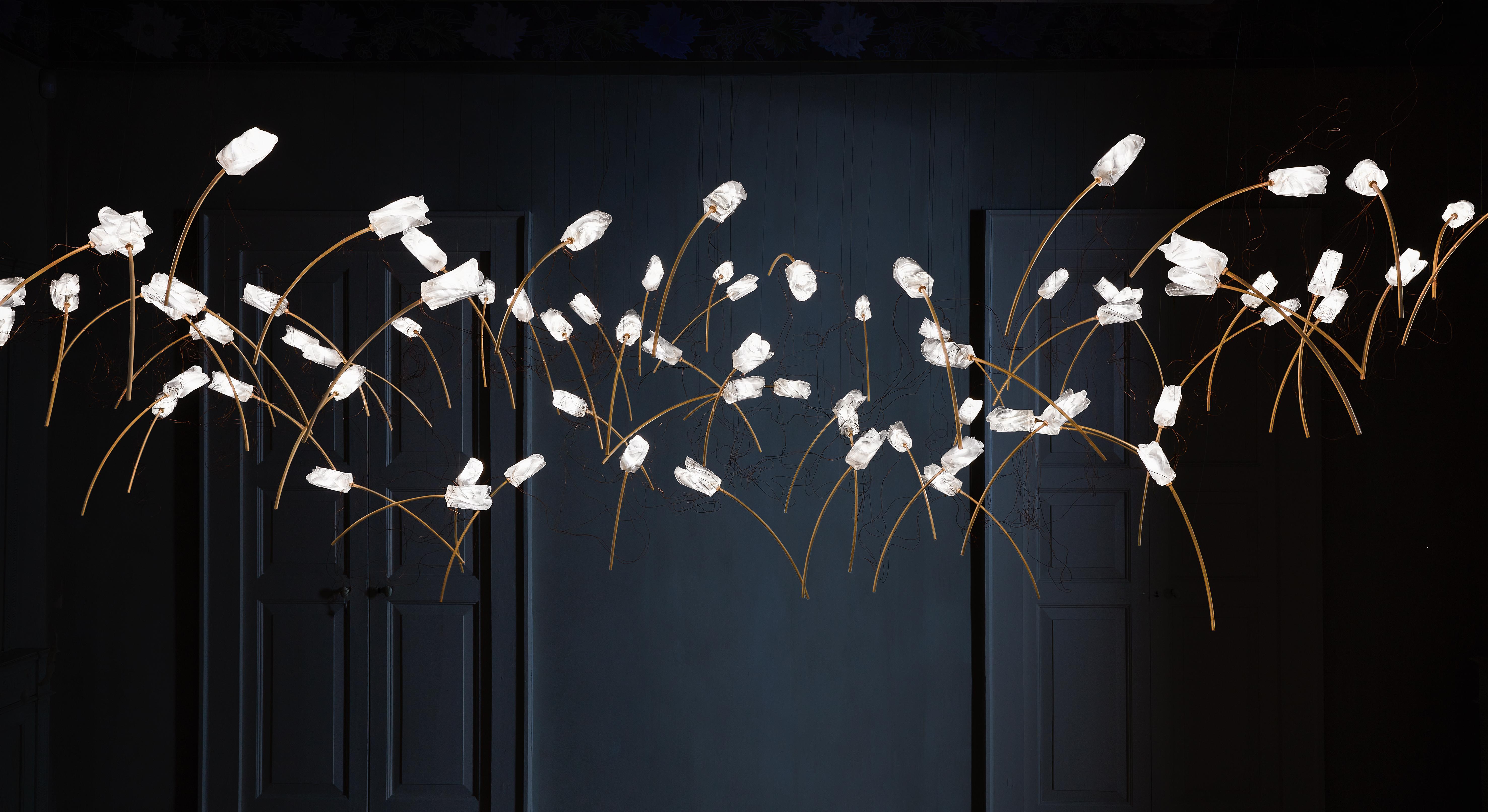 Hand-Crafted Slamp Tulip 14 Round Suspension Light by Marc Sadler For Sale