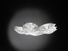 Slamp Veli 7 Pendant Light in White by Adriano Rachele