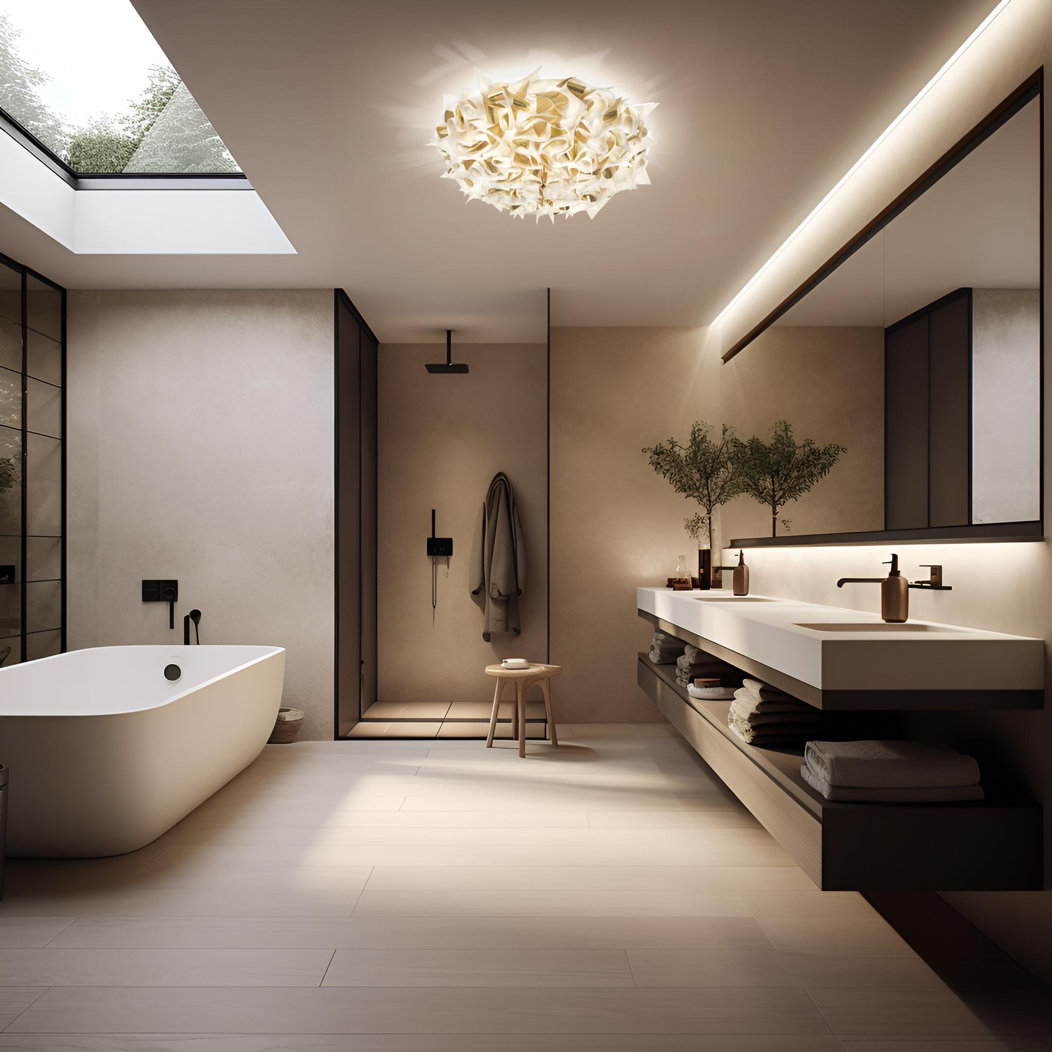 Inspired by the high fashion world, where folds, pleats and soft structural shapes reign, Veli is a sophisticated, glamorous collection featuring a series of handcrafted elements carefully connected in a sinuous, elegant design, mounted on a